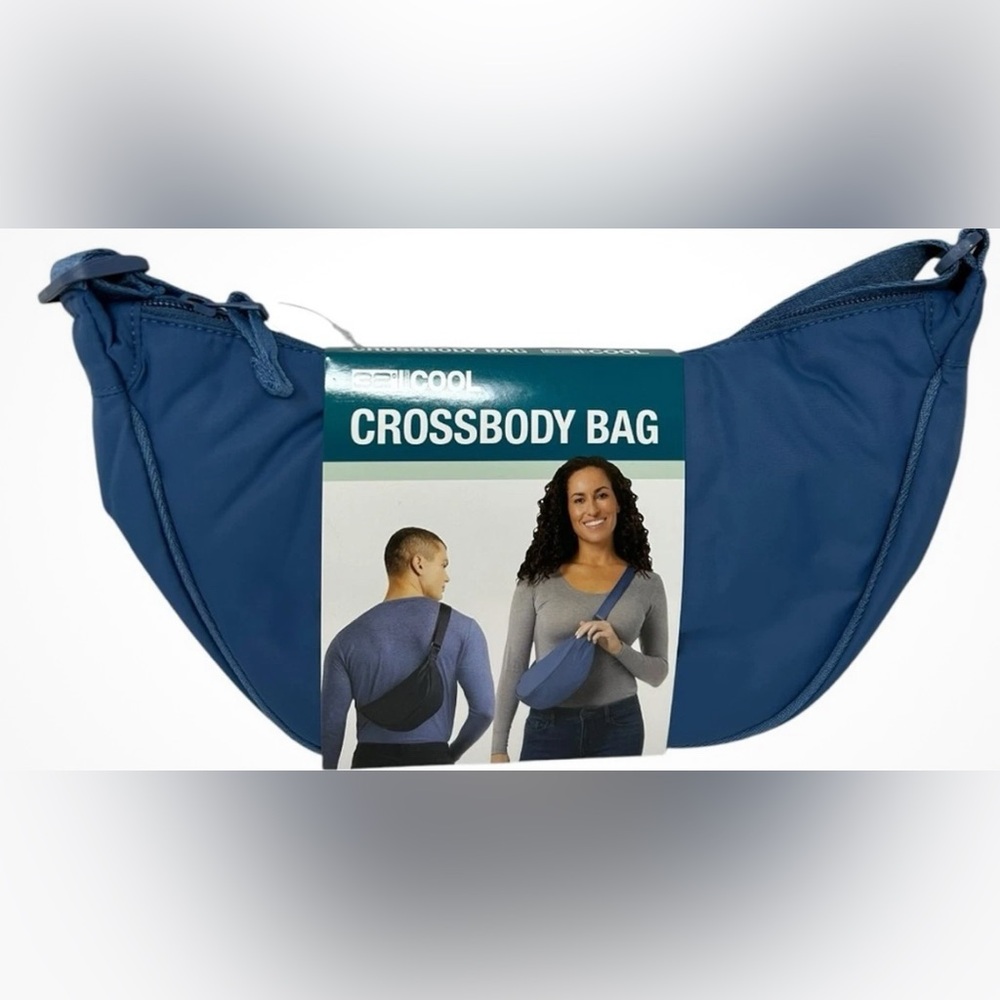 NEW 32 Degrees Unisex Crossbody Bag - Blue